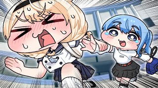 【手描き】推しを悲しませないために星街家にお邪魔する風真いろは【こまいぬ/切り抜き/Hololive】