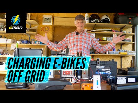 3 Levels Of Off Grid E Bike Charging | Amateur To Pro Setup