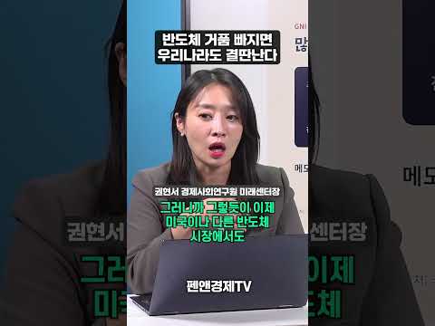 반도체 거품 빠지면 우리나라도 결딴난다 | 권현서 경제사회연구원 미래센터장 | 경제픽썰