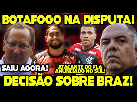 SAIU AGORA! BOTAFOGO ENTRA NA DISPUTA COM CORINTHIANS! ATACANTE ANUNCIADO NO SUL LANDIM DEFENDE BRAZ