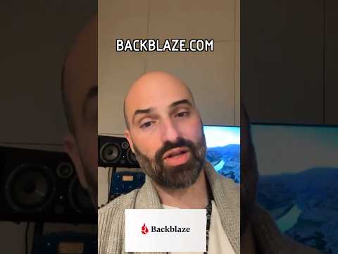 Backblaze has been a lifesaver for me #shorts