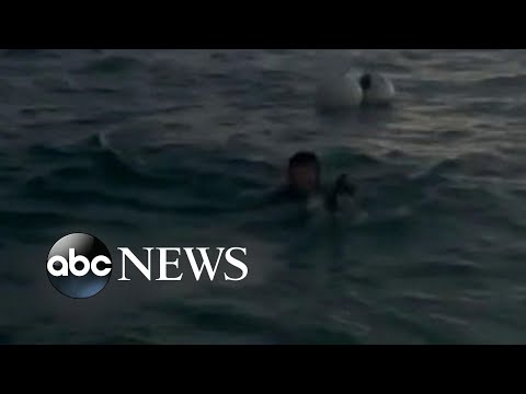 Lost diver rescued at sea