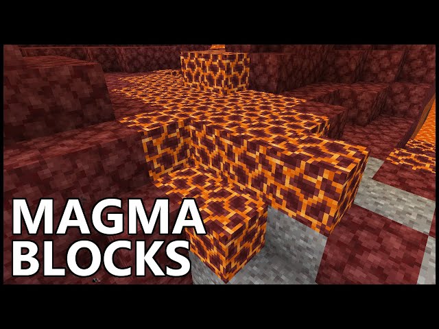 Uncovering the Truth Behind Magma Blocks and Burning Wood in Minecraft