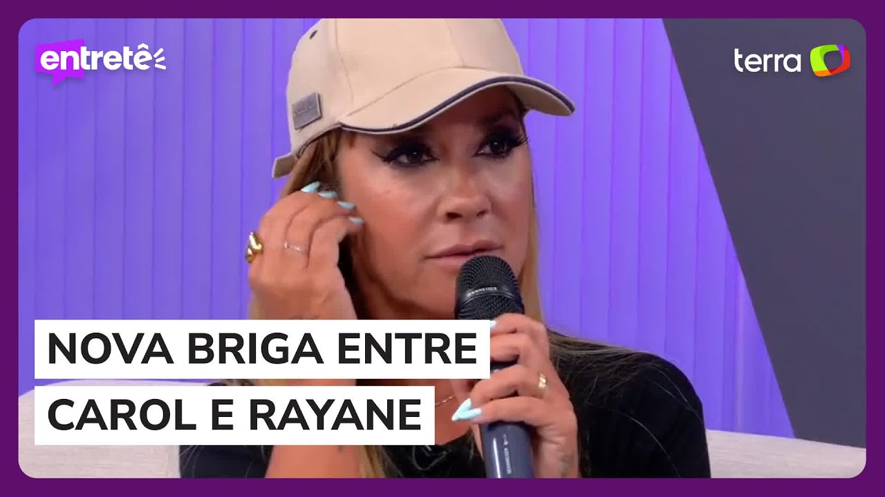 Sala de TV comenta briga entre Carol e Rayane em A Fazenda 17