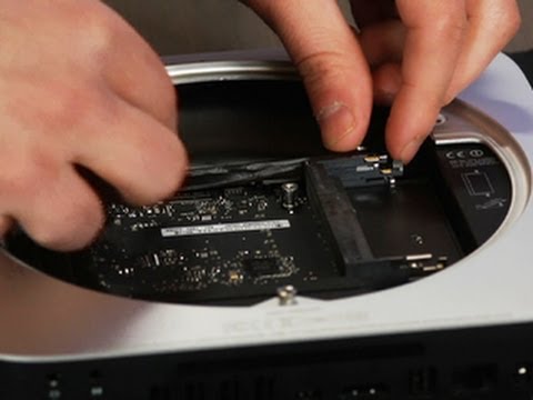 CNET How To - Replace the hard drive and RAM in the aluminum Mac Mini - UCOmcA3f_RrH6b9NmcNa4tdg