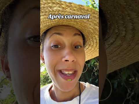 Inconfort après le carnaval #jardin