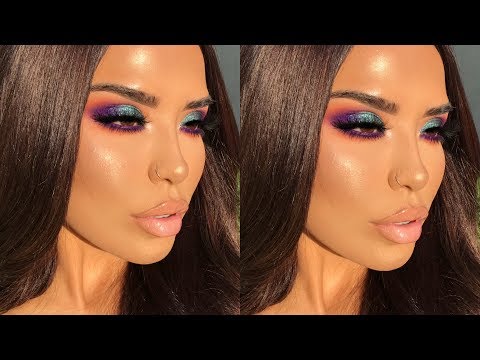 COLORFUL BUT CHIC MAKEUP TUTORIAL  | iluvsarahii