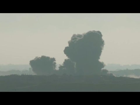 Large plumes of smoke rise over northern Gaza amid ongoing Israeli operations | AFP