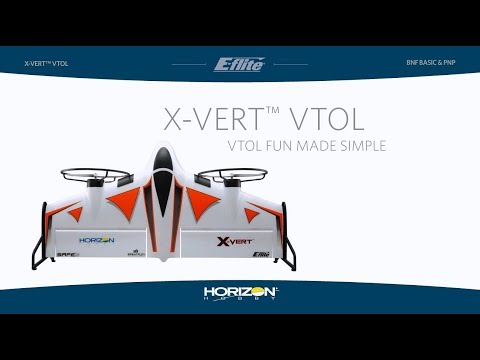 E-flite X-VERT™ VTOL RTF and BNF Basic - UCaZfBdoIjVScInRSvRdvWxA