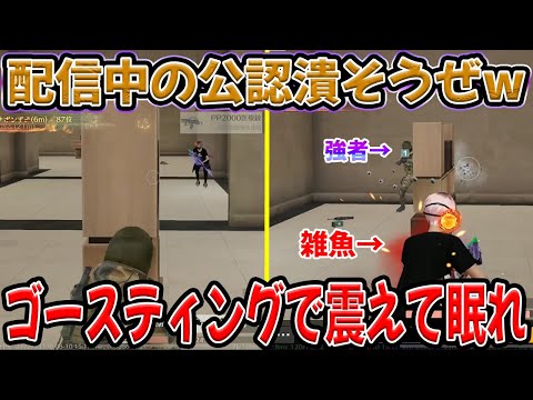 配信中の子猫ちゃんの公認実況者をGの恐怖に陥れるわ　#荒野行動
