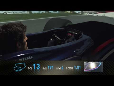 F1 Track Simulator - Mark Webber at circuit Interlagos - UCblfuW_4rakIf2h6aqANefA