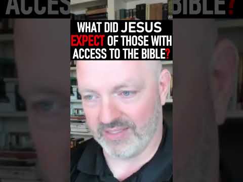 What did Jesus Expect of those with Access to the Bible? - Pastor Patrick Hines Podcast #shorts #God