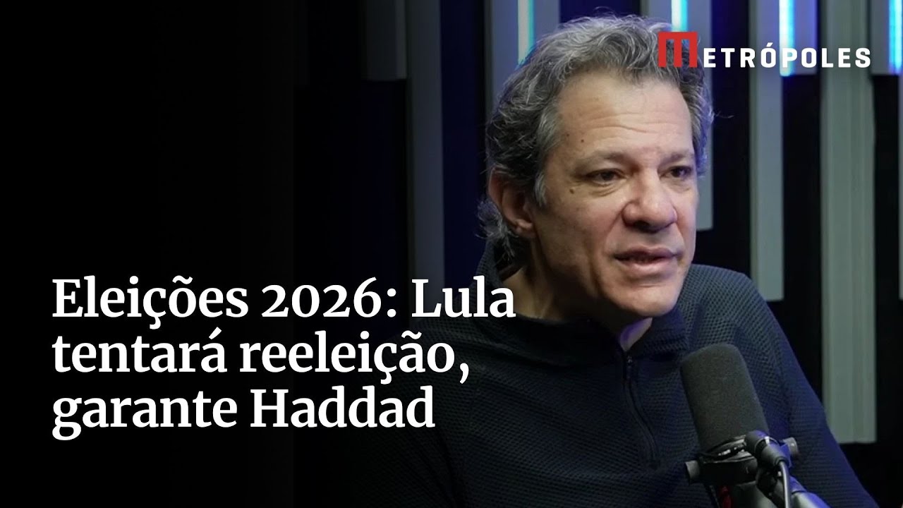 Haddad confirma que Lula tentará reeleição em 2026: “É candidato, sim”