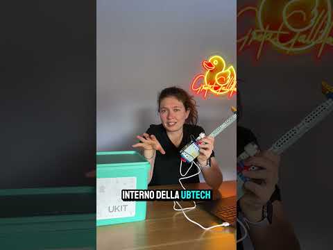 Musica maestro! UKIT Air Guitar con AI Super Engineer  #edtech #robotica #stem #musica #ubtech