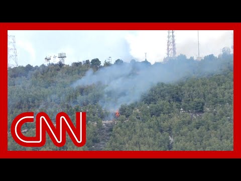 Lebanese militant groups and Israel exchange fire across border
