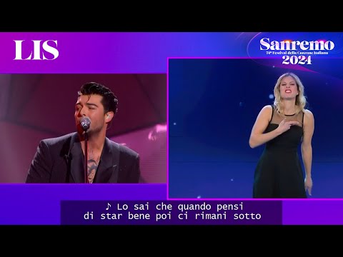 LIS Sanremo 2024 - The Kolors cantano 'Un ragazzo una ragazza'