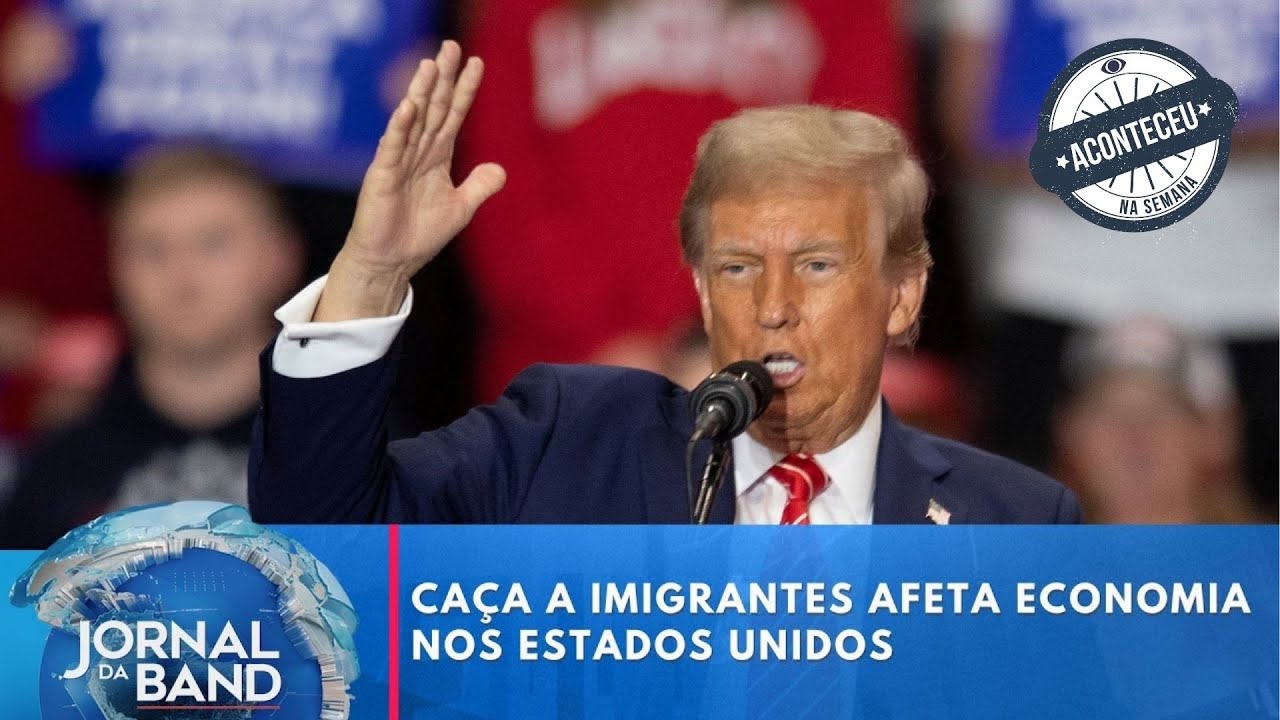 Aconteceu na Semana | Caça a imigrantes afeta economia nos Estados Unidos | Jornal da Band