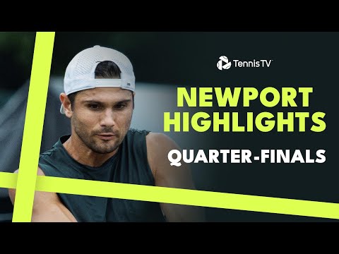 Eubanks Meets Vukic, Giron Battles Bolt | 2024 Newport Quarter-Final Highlights