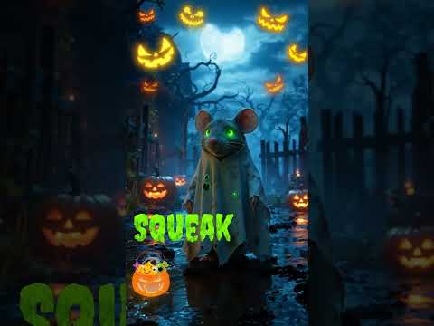 Halloween Farm Animal Sounds Song | Spooky Animals Song for Kids | Duck, Mouse, Chicken