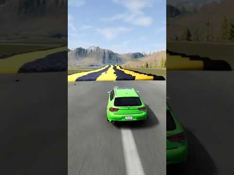 🚗💥 Big vs Small Cars & Speed Bumps #31 - BeamNGdrive - BeamngMars-tk