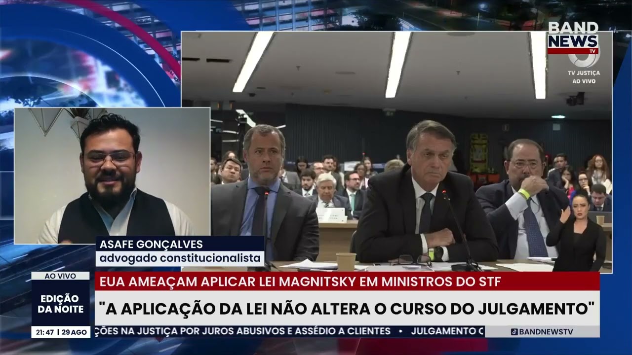 EUA ameaçam aplicar Lei Magnitsky em ministros do STF | BandNews TV
