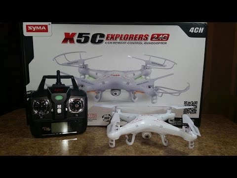 Syma X5C Quadcopter 2.4G 4 Channel with Built In HD Camera $90.00 - Unboxing! - UCemr5DdVlUMWvh3dW0SvUwQ