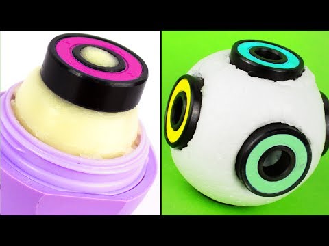 DIY FIDGET BALL SPINNER  - UC6gqv2Naj9JiowZgHfPstmg