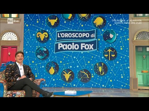 L'oroscopo di Paolo Fox -I Fatti Vostri 08/12/2023