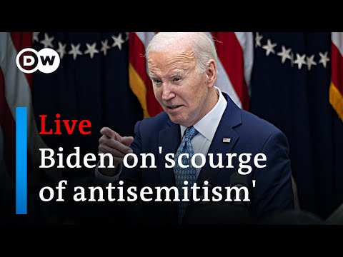 Live: US President Biden discusses 'scourge of antisemitism' in Holocaust memorial speech | DW News