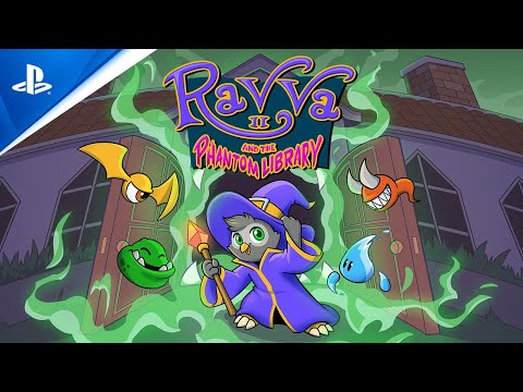 Ravva and the Phantom Library - Launch Trailer | PS5 & PS4 Games