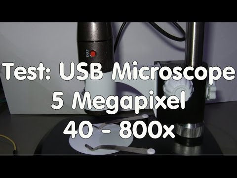 #23 Test: Chinese USB Microscope 5 Mega Pixel 40 - 800x - UCu7_D0o48KbfhpEohoP7YSQ