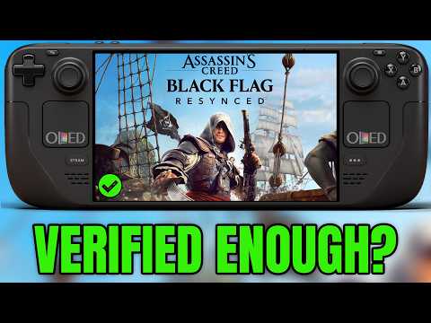 Assassin's Creed Black Flag ReSynced on Steam Deck is Better Than You'd Expect