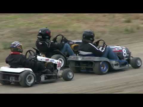 Barona Speedway Lawn Mower  Heat &amp; Main Event 5-28 -2 Supper-modified 5-28-22 - dirt track racing video image
