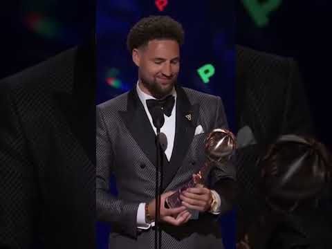 Klay Thompson Hilariously Thanks Steph During ESPYS | #shorts video clip