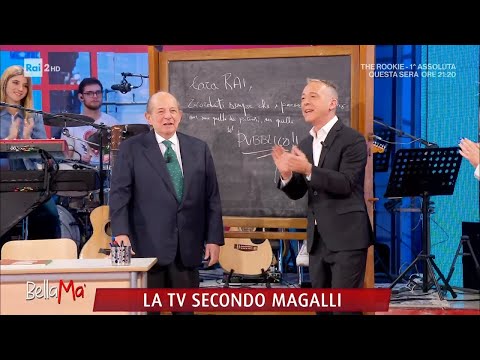 Dedica di Giancarlo Magalli alla Rai - BellaMa' 26/01/2024