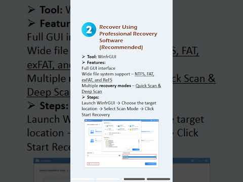 Accidentally deleted your photos? Don’t worry — recovery is still possible! #photorecovery