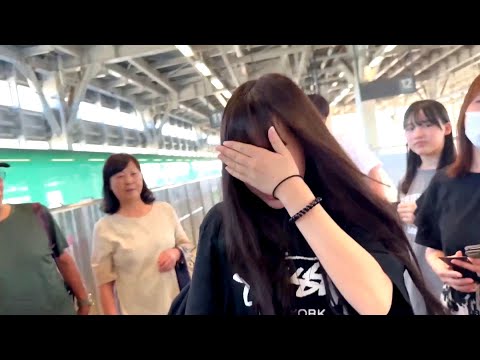 1ヶ月滞在したから別れが辛い英奈