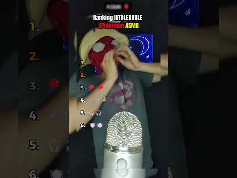 What Happens When SPIDERMAN Does ASMR? #shorts #asmr #trending