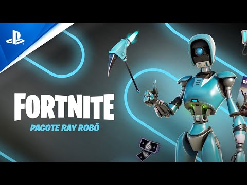 Fortnite ? Trailer Pacote Ray-Robô | PS5, PS4