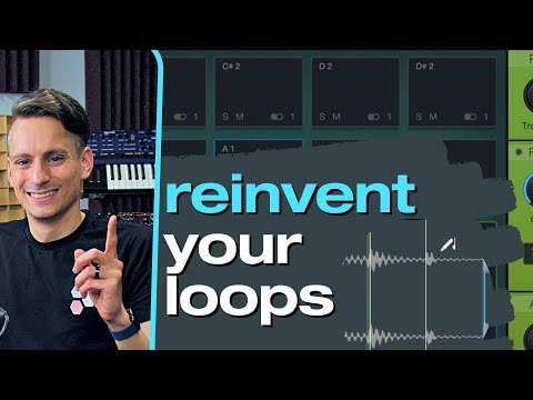 Remixing Audio Loops in Pattern Mode