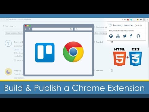 Build & Publish a Custom Google Chrome Extension - UC29ju8bIPH5as8OGnQzwJyA