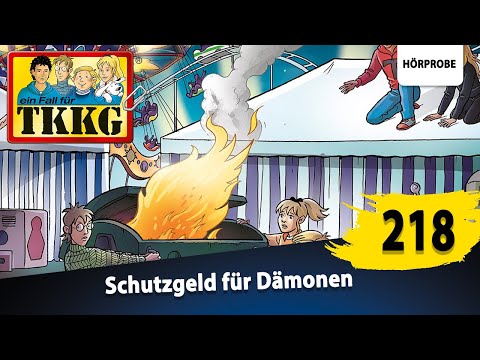 TKKG - Folge 218: Schutzgeld für Dämonen | Hörspiel