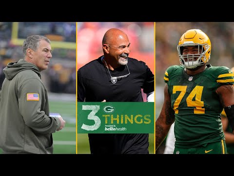 Three Things: Tom Clements, Rich Bisaccia, and Elgton Jenkins video clip