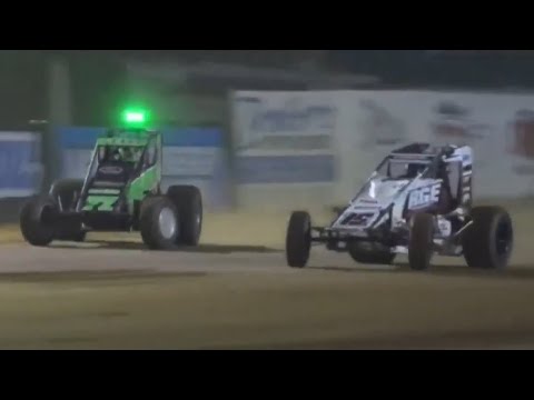 HIGHLIGHTS: USAC AMSOIL National Sprints &amp; MSCS | Lincoln Park Speedway | Sprintacular | 7/1/2022 - dirt track racing video image