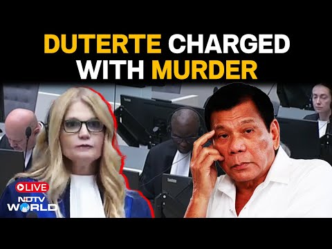 Duterte Charged With Murder | Rodrigo Duterte Charged With 3 Counts Of Murder | ICC | Duterte LIVE