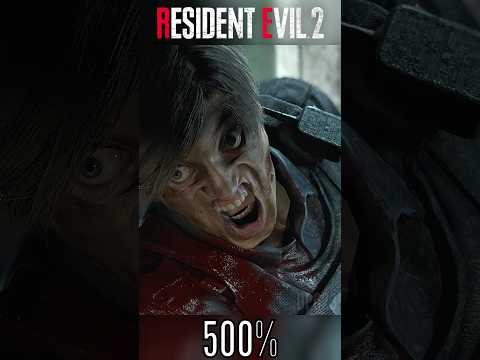 #residentevil but 500% facial animations