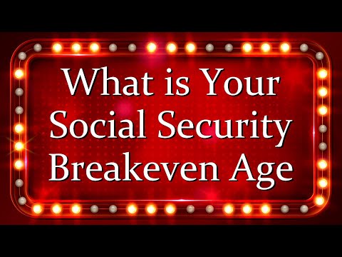 Social Security Breakeven Age