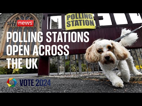 Watch live: Polling stations open as UK votes in the General Election