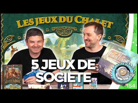 Les nouveaux jeux de société du Chalet #154 : 5 nouveautés et 1 défi