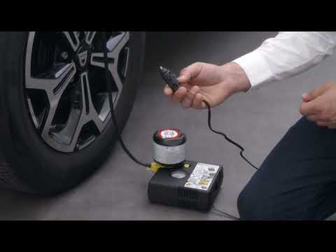 How To Use The Tire Inflation Compressor On The Dacia Sandero Stepway